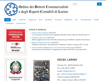 Tablet Screenshot of odceclarino.it
